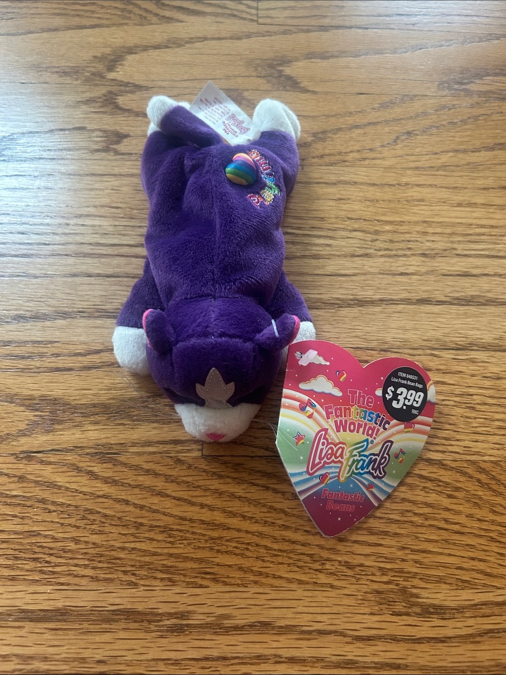 Lisa Frank Vintage With Tags Playtime Kitten Stuffed Toy